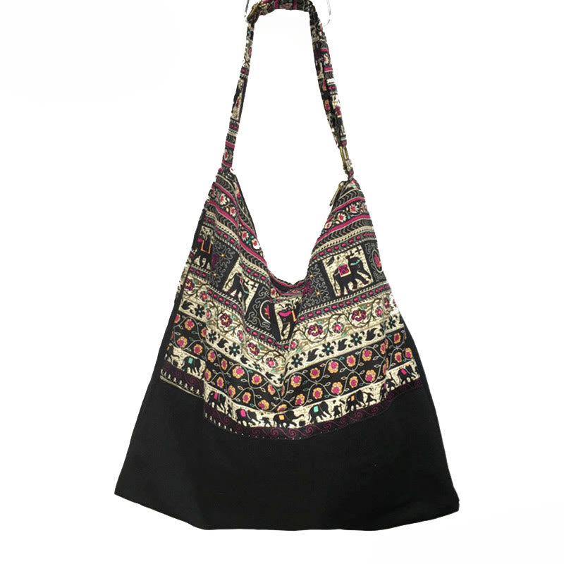 Cotton Crossbody Bag Shoulder Bag - Image 9