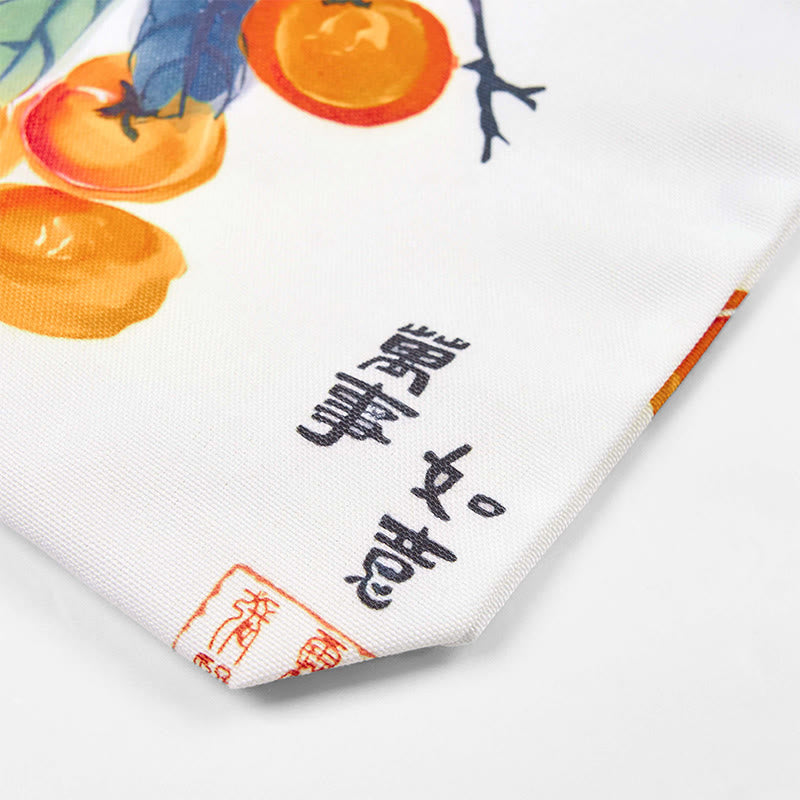 Persimmon Canvas Handbag - Image 4