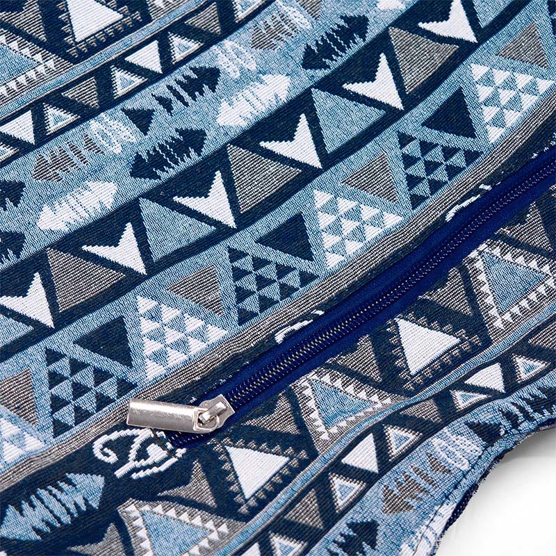 Cotton Stripes Pattern Crossbody Bag Shoulder Bag - Image 9