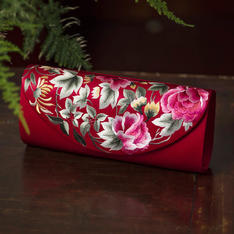Su Embroidery Wedding Shopping Purse Handbag Crossbody Bag - Image 14