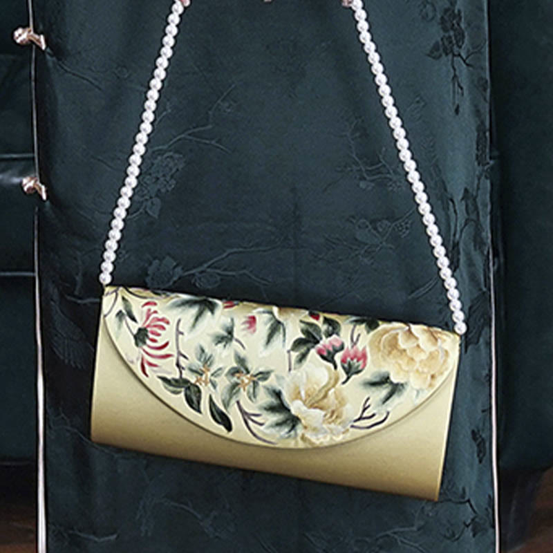 Su Embroidery Wedding Shopping Purse Handbag Crossbody Bag - Image 4