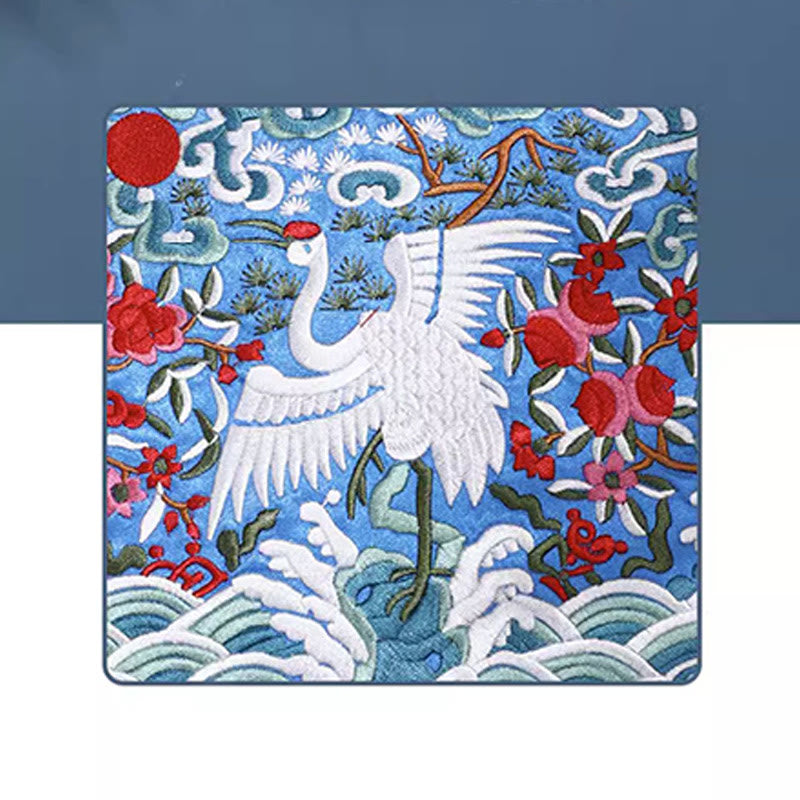 Mythical Beast Phoenix Dragon Qilin Su Embroidery Ticket Folder Storage Journey Shopping Purse Handbag - Image 31