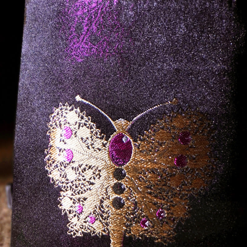 Butterfly Song Brocade Crossbody Bag Shoudler Bag - Image 8