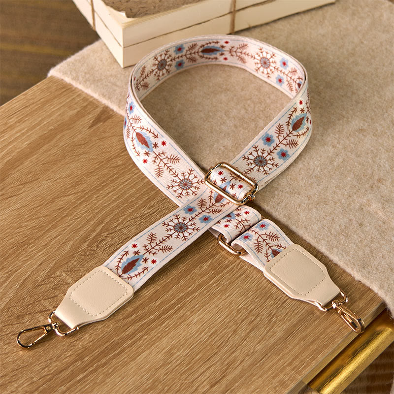 Bohemian Flower Adjustable Handbags Crossbody Shoulder Bag Straps Replacement - Image 2