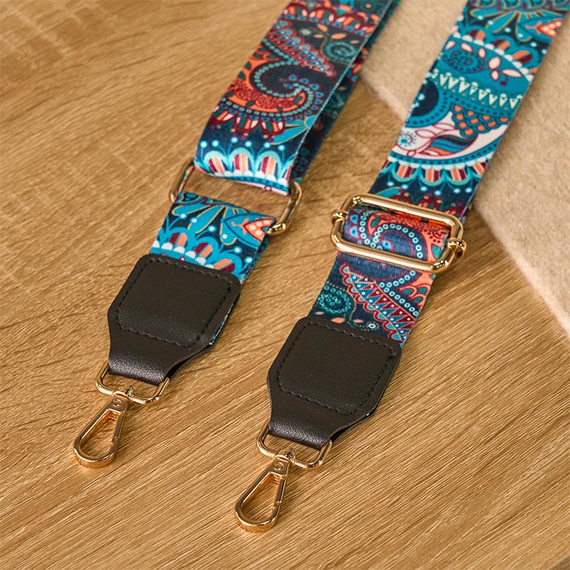 Bohemian Sunflower Eyes Adjustable Handbags Crossbody Shoulder Bag Straps Replacement - Image 5