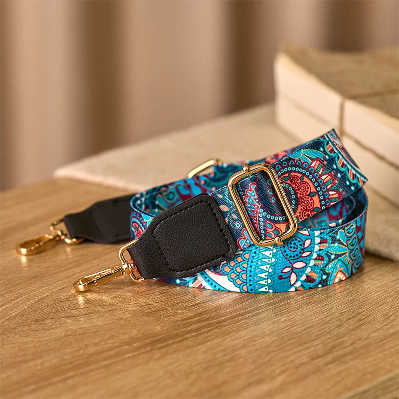 Bohemian Sunflower Eyes Adjustable Handbags Crossbody Shoulder Bag Straps Replacement - Image 4