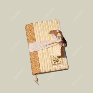 White Bark Texture Handmade Book Sleeve Notebook/Journal (A5/A6)