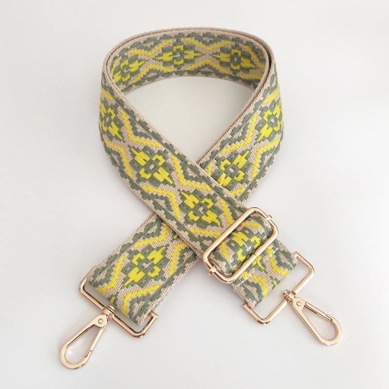 Multicolor Embroidered Shoulder Bag Straps - Image 21