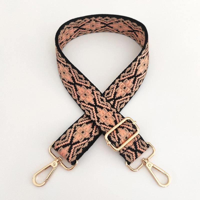 Multicolor Embroidered Shoulder Bag Straps - Image 8