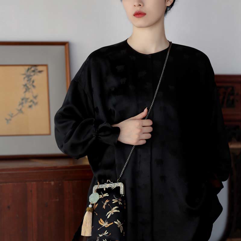 Small Dragonfly Metal Chain Crossbody Bag Shoulder Bag Cellphone Bag - Image 11