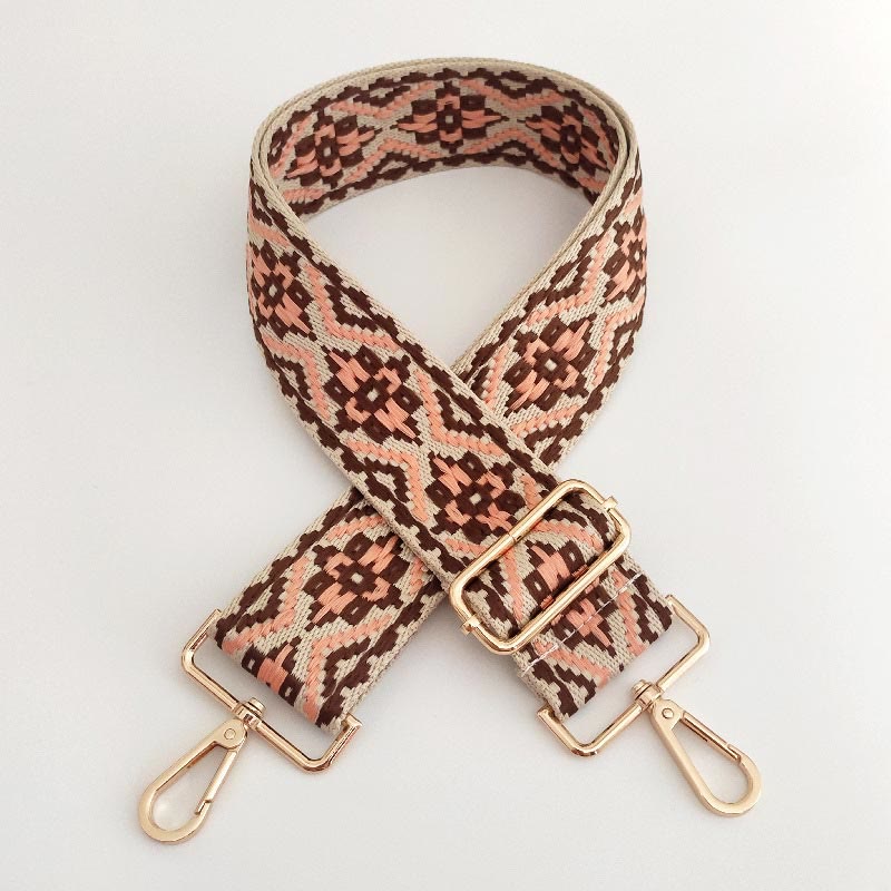 Multicolor Embroidered Shoulder Bag Straps - Image 14