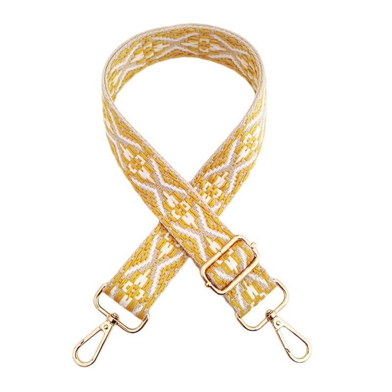 Multicolor Embroidered Shoulder Bag Straps - Image 11