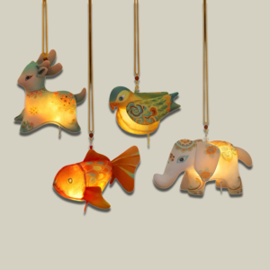 Cute Handmade Animal Lucky Sachet Pendant– Koi, Deer, Elephant & Spirit Bird